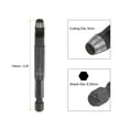 thumbnail image 2 of 2 Packs Leather Hollow Punch Hex Shank for Drills, 5mm Dia Hole Punch for Thick Fabrics Leathercraft Working, 2 of 4