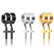 thumbnail image 2 of Pendientes colgantes de acero inoxidable para hombre y mujer, aretes con forma de cruz y estrellas, estilo gótico, 1 unidad, 2 of 4