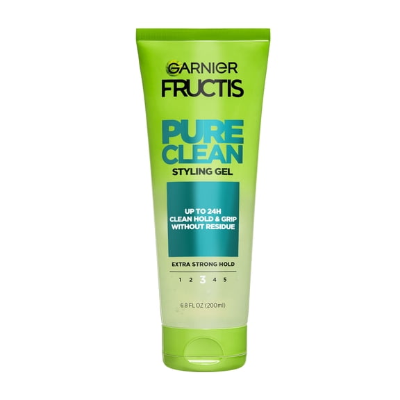 Garnier Fructis Style Pure Clean Styling Hair Gel, 6.8 fl. oz.