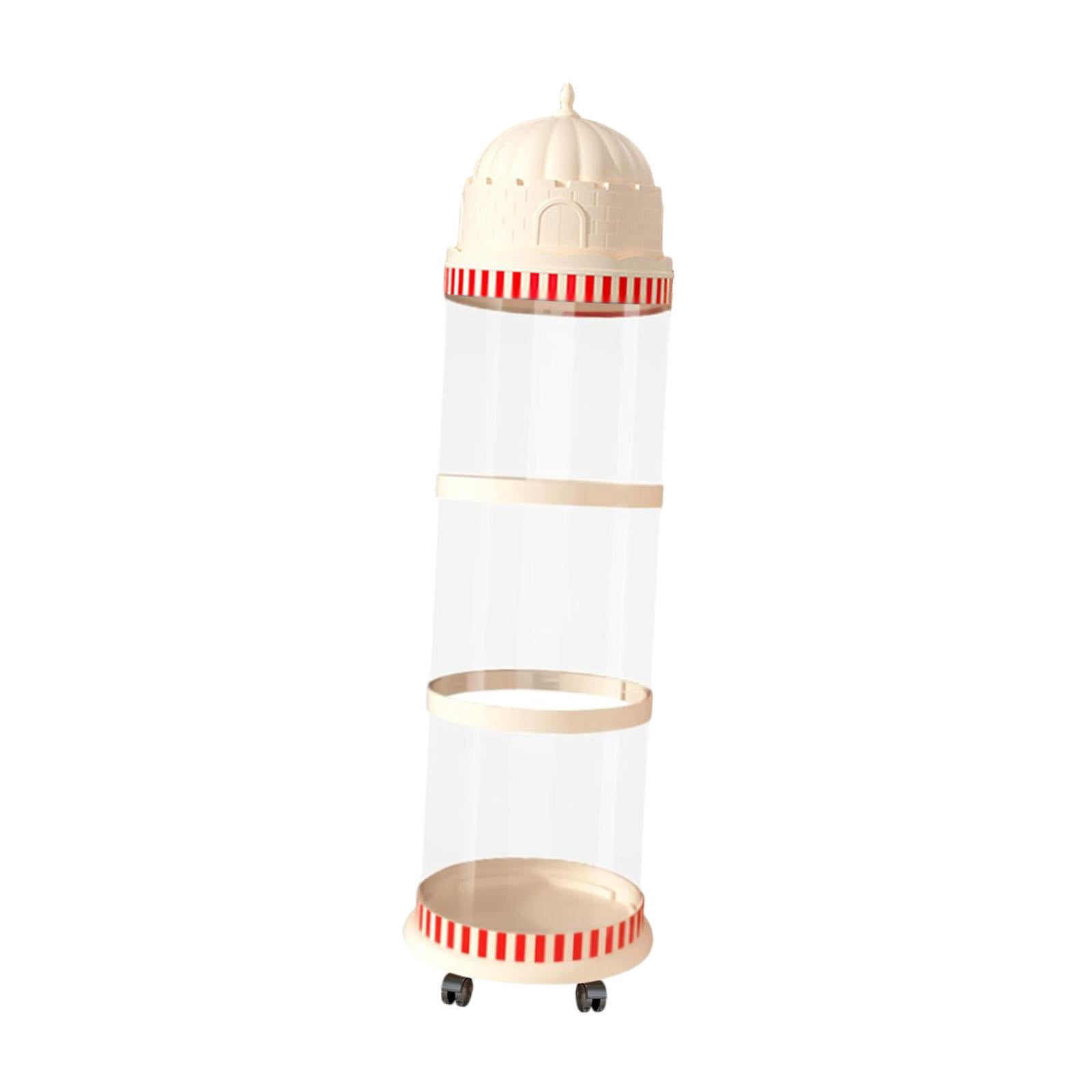 Stuffed Animal Cage Plush Toy Organizer Vertical Holder Space Saving PP Durable Material for Nursery Playroom Kids Room