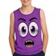 thumbnail image 1 of Niños Pequeños Camisola sin Mangas Gradiente Suave Impresión Moda Lindo Fondo para Niños 3-15 Años, 1 of 8