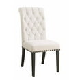 thumbnail image 1 of Chaise d'Appoint Chic en Bois&44; Beige - Lot de 2, 1 of 1