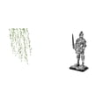 thumbnail image 1 of Adhesivo de pared,Vinilo decorativo de pared con enredaderas colgantes para dormitorio (DIY),Figura de escritorio,Estatua de caballero,artesanía, 1 of 8