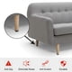 thumbnail image 3 of Almohadillas antideslizantes para muebles -24 piezas 2?? Pinzas para muebles Pisos de madera dura antideslizantes para patas de muebles Patas de muebles de goma autoadhesivas Protectores de pisos de m, 3 of 5