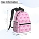 thumbnail image 2 of Easygdp Pink bows Mochila Casual para Portátil, Mochila para Escuela, Viajes, Negocios, 2 of 6