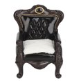 thumbnail image 2 of Jewelry Display Chair Velvet Resin Sofa For Rings Necklace, 2 of 8