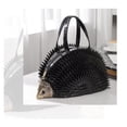thumbnail image 3 of Bolso de mano con diseño creativo de apariencia de erizo con relieve de cocodrilo, tendencia de moda de Europa y Estados Unidos, bolso de mujer personalizado, 3 of 5