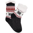thumbnail image 3 of Angelina Winter-Weight Sherpa-Lined Knitted Thermal Crew Socks (3-Pair Pack), 3 of 5