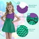 thumbnail image 4 of Disfraz HenzWorld Mermaid Birthday para niñas de 6 a 7 años, 4 of 6