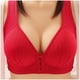 thumbnail image 1 of WILLBEST Brasier De Algodon Sujetador De Acero Fino Para Mujer, Con Botones Delanteros, Transpirable, Cómodo Y Con Frunces, 2909, 1 of 3