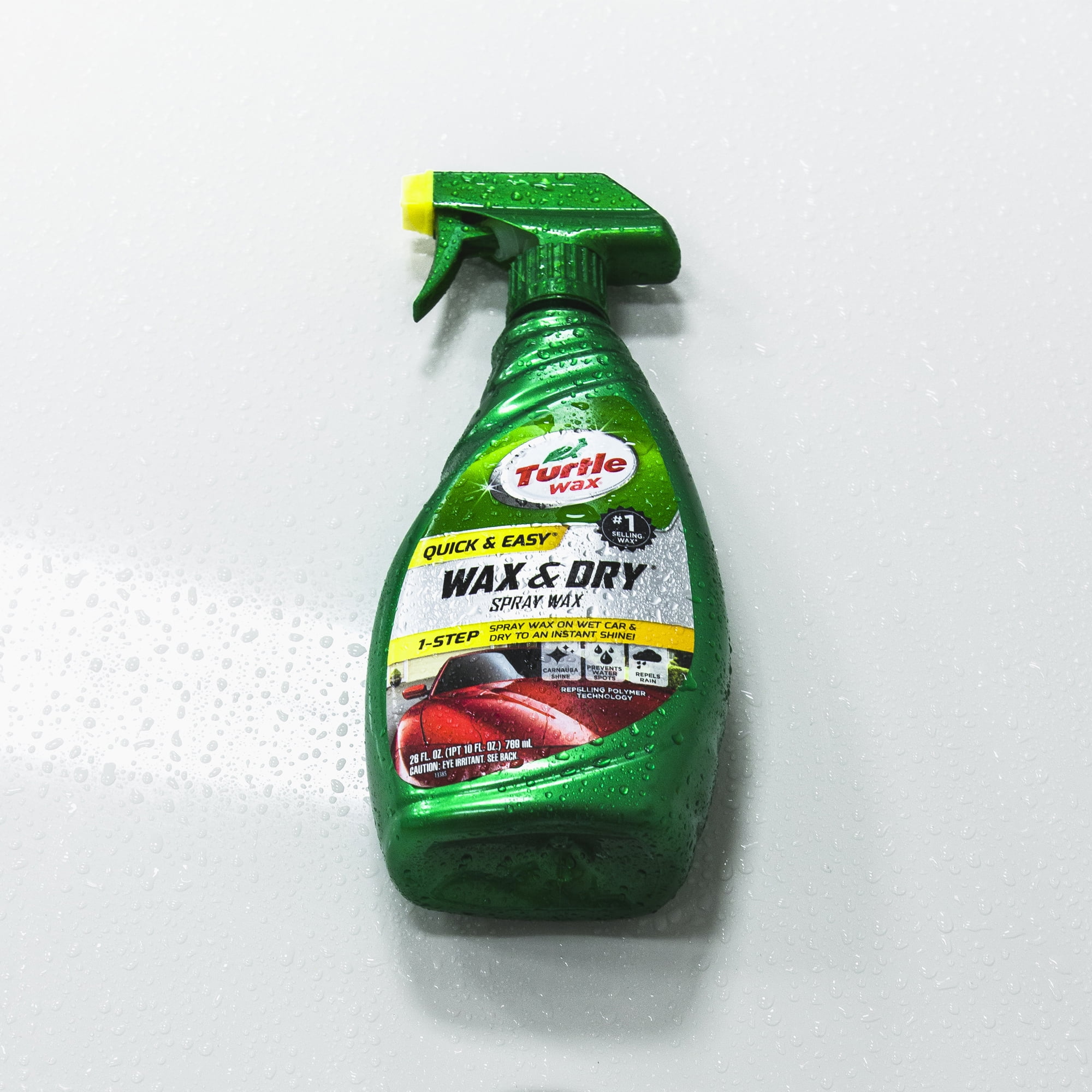 In one line, just wash your car, spray - Turtle Wax India