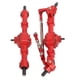 thumbnail image 4 of Juego de puente de metal RC de aleación de aluminio rojo de alta resistencia, accesorios para piezas de coche de control remoto, 4 of 14
