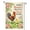 Color 2, variant on SPXUBZ Thanksgiving Harvest Garden Flag 12x18 Inch, Pumpkin Floral Linen Yard Flag with Blessings Design, Outdoor Decorative Flag for Garden Lawn Porch Holiday Decor