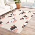 thumbnail image 1 of Dairy Cow Area Rugs for Bedroom Living Room - 5x7 ft - Animal Carpet for Home Decor - Animal Patterned Decorative Indoor Large Rug - Washable & Soft & Non Slip & Low Pile (ZL&148), 1 of 6