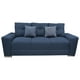 thumbnail image 1 of Sofa El Bazar Store Suecia Lino Azul marino 3 plazas, Modular, Moderno, Sala, 1 of 5