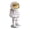 White, variant on Astronaut Statue Preschool Learning Educational Toys Creative Cute Outer Space Sculpture for Boys Decoration Table office and home , White