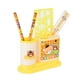 thumbnail image 5 of Portalápices giratorio 2 cajas de lápices de plástico de rejilla con sacapuntas tijeras para estudiantes lápices almacenamiento de bolígrafos regalo amarillo, 5 of 14