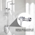 thumbnail image 3 of Regadera Para Ducha Ilios Innova FA-16102-ST Resistente Al Óxido Plateado, 3 of 9