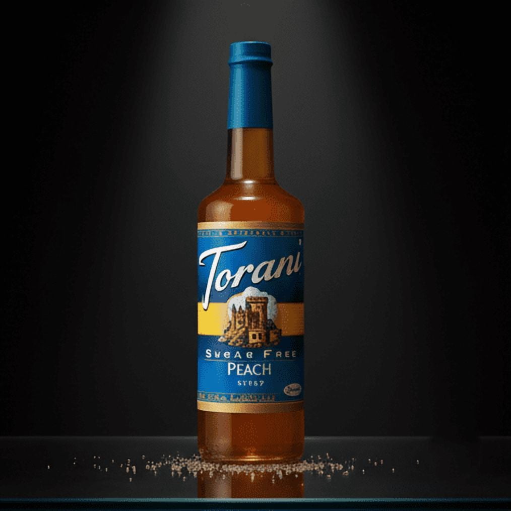 Torani Peach Sugar Free Syrup cs 12/750 ml