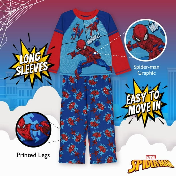 Spider man pajamas hotsell