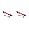 thumbnail image 4 of bedienty Bike Thru Axle Adapter Professional Front Wheel Hub Quick Release Adapter Red 2Set, 4 of 6
