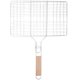 thumbnail image 1 of Barbecue Grilling Basket Fish Grill Basket Grill Net BBQ Accessory for Roast Fish Vegetable, 1 of 2