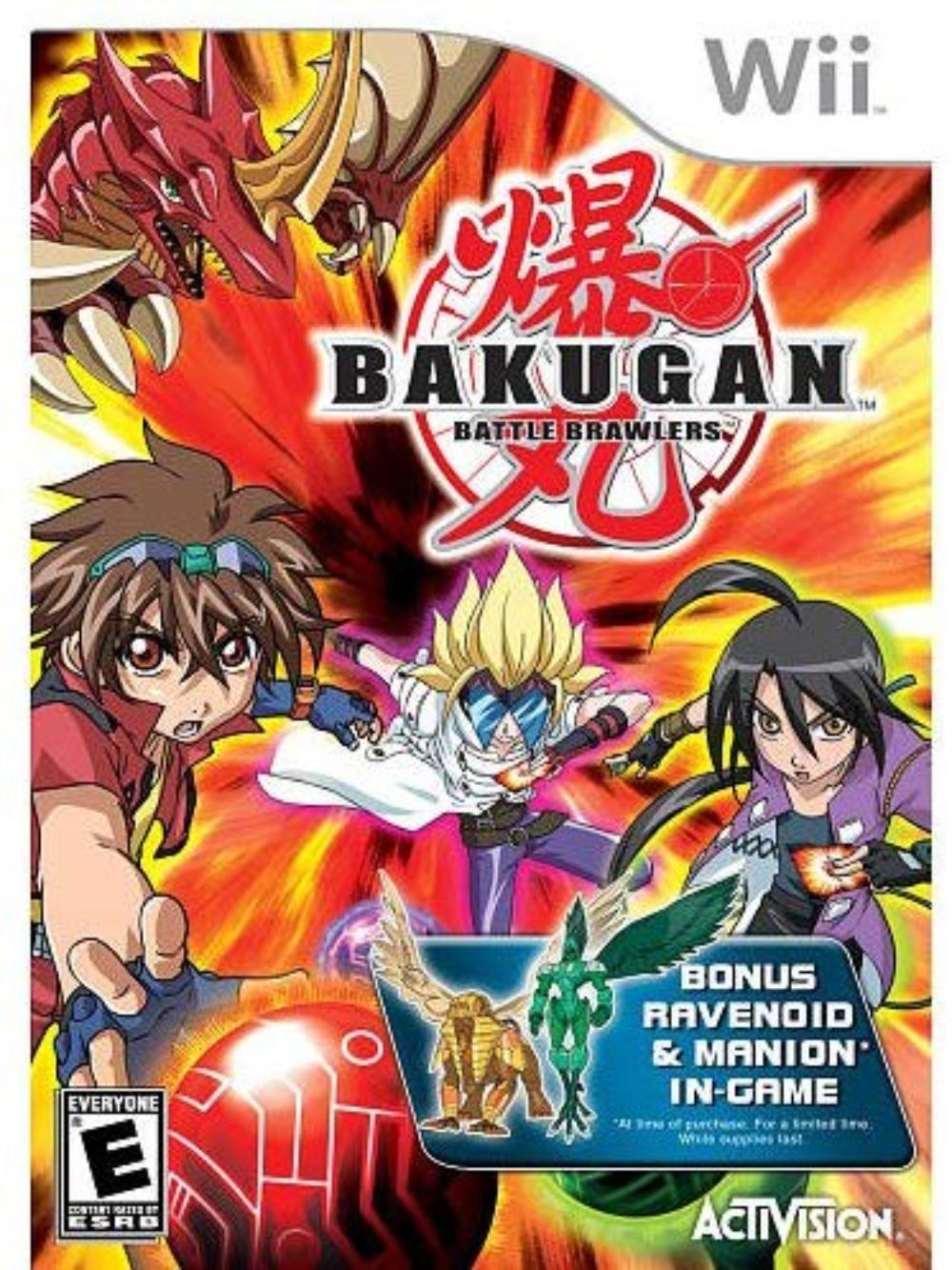 Bakugan Battle Brawlers And Exclusive Bonus Ravenoid Manion In Game For Nintendo Wii Bakugan Battle Brawlers And Exclusive Bonus Ravenoid Manion Nintendo Wii By By Activision Walmart Com Walmart Com