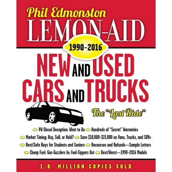 Lemon-Aid New and Used Cars and Trucks 1990-2016, (Paperback)