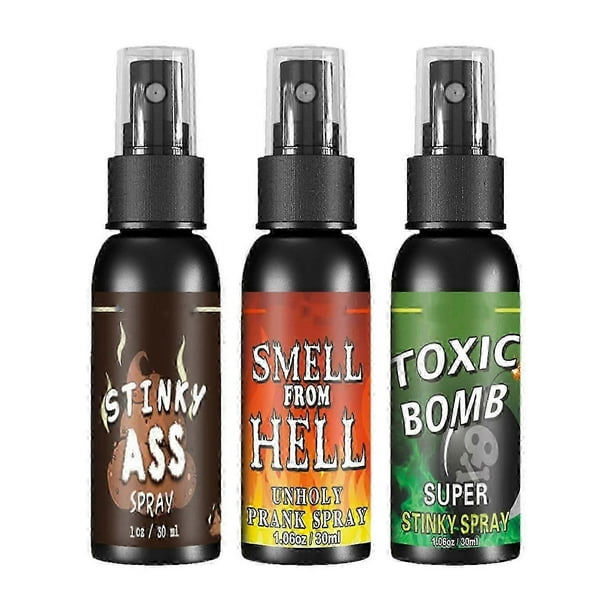 3 Pack Liquid Assfart Spray Extra Strong Smell from Hell for Adults or Children_Lucky_B_c*