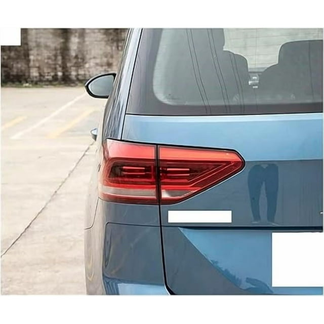 Compatible For VW Touran 2016-2022 Rear Taillight Shell Tail Lamp Cover Turn Signal Light Mask Replace Lampshade(Outside Right)