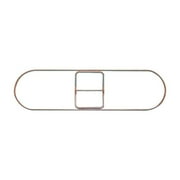 Dust Mop Frame, 5 in W x 24 in L, Metal