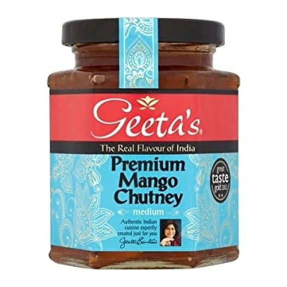 Geeta's Premium Mango Chutney Medium, 320 g