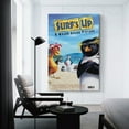 thumbnail image 3 of Surf's Up Movie Poster Art Poster Canvas Painting Decor Wall Print Photo Gifts Home Modern Decorative Posters 16x24inch(40x60cm), 3 of 6