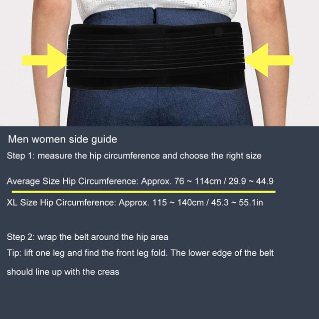 Ceinture de Hanche Ajustable pour Récupération Post-Partum