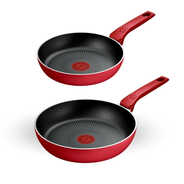 Juego de Sartenes de 20 y 24 cm T-fal Dialy Expert Rojo C2890602