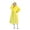 Yellow, variant on Horivan EVA Waterproof Raincoat for Adults Lightweight Portable Foldable Outdoor Hiking Travel Rain Gear with Hood for Men and Women