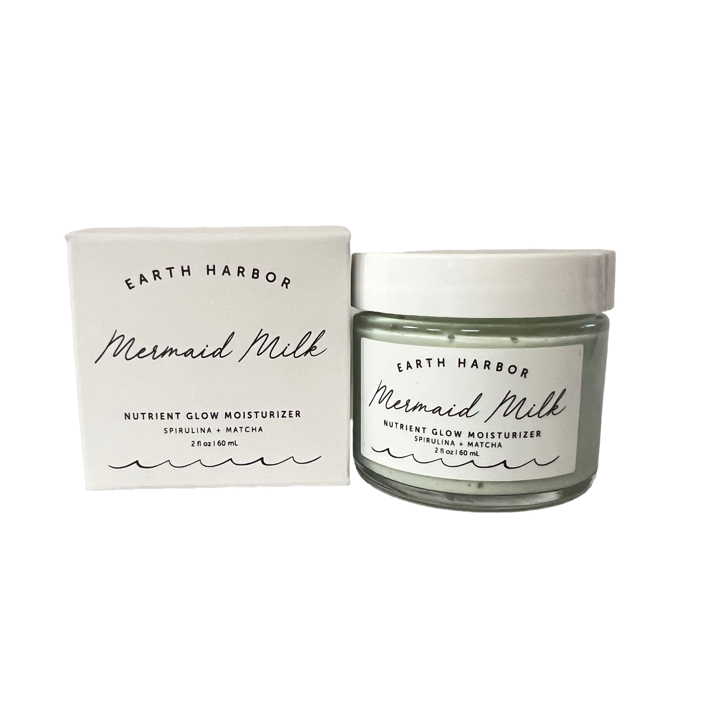 Earth Harbor Mermaid Milk Nutrient Glow Moisturizer Vegan 2oz