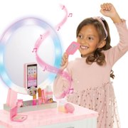 Disney Princess Style Collection Get Ready with Me Glam Vanity Includes Lights and Sound