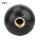 thumbnail image 2 of Pomo de bola con mango, BM10 * 32 Tuerca de tornillo de cobre incorporada Mango de botón de bola de baquelita redondo 5 piezas, 2 of 8