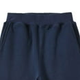 thumbnail image 4 of CPNG Teenagers Boys Baggy Sweatpants Straight Wide Leg High Waist Elastic Waist School Uniforms Pants Joggers Sweat Pants(Navy,15-16 Years), 4 of 6