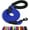 Blue, variant on Dog Leash Made from Nylon with Comfortable Padded Handle for Small Medium and Large Dogs (5FT-1/2'', Black) Laytek from Family Star SH (Pink)