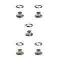 thumbnail image 1 of Qarigey Remache ciego multipropósito de 100 piezas para necesidades de fijación versátiles y seguras Hebilla de ojo de pollo de cobre de Type2 NO2, 1 of 6