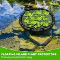 thumbnail image 5 of Floating Island Plant Protector Fish Barrier for Water Features Pond Garden, 5 of 5