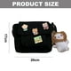 thumbnail image 2 of Bolso bandolera de lona con imperdibles y colgantes, bolso de hombro casual para mujer, mochila para estudianteestilo:estilo4;, 2 of 5