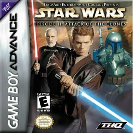 Star Wars: Episode II – Attack of the Clones - Nintendo Gameboy Advance GBA (Best Advance Wars Game)