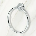 thumbnail image 4 of Gatco Latitude II Bathroom Wall Mount Towel Ring, Chrome, 4 of 4