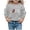 Grey, variant on Tanghaowl Kids Hoodies Boy Girl Unisex Long Sleeve Soft Sweatshirt Graphic Kids Cute Round Neck Pullovers Top Clothes for Girls Pink 3-4 Years
