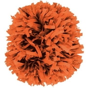 Plastic Instock Cheerleading Pom Orange