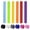 Assorted, variant on Toptie 24 Pcs Rainbow Silicone Slap Bracelets, Soft Wristbands Party Favors Rewards Carnival Prize