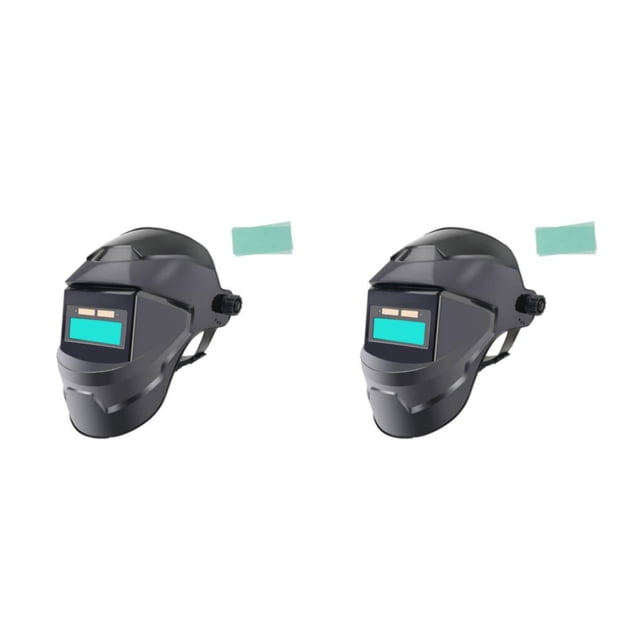 Langgg Dimming Welding Masks Unmatched for Protection And Comfort View Welding Helmet Welder Mask Safe 3+5protection plates 2Set
